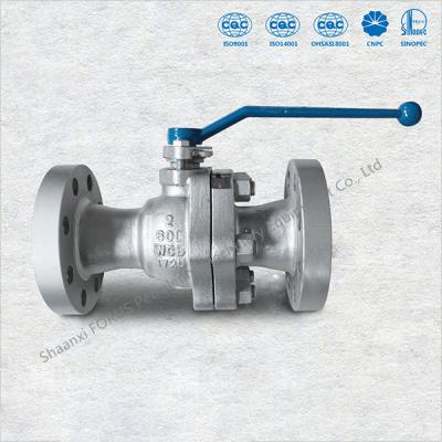 Chine Casting Floating Ball Valve Metal / Soft Seated Design According To API6D à vendre