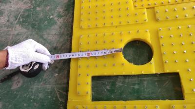 China ZP175 ZP375 Anti Skid Mat 30mm Plastic Non Slip Mat For Drilling Rotary Table for sale