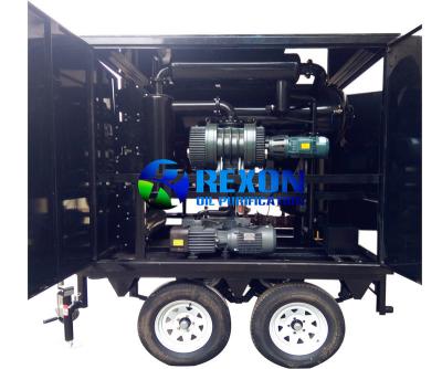 China Mobile Trailer Type Transformer Oil Regeneration System with Fuller's Earth Filters for sale