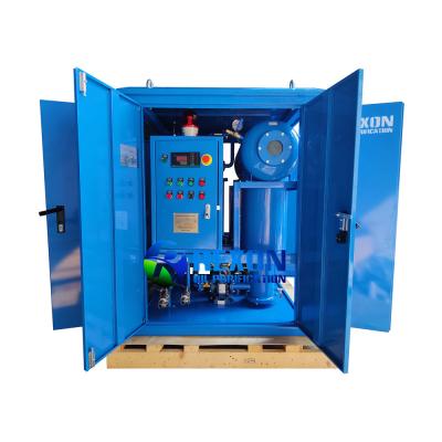China Fully Enclosed Weather-proof Type Small Portable Transformer Oil Purifier for sale