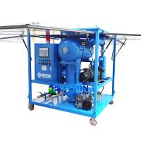 Quality Double-Stage Vacuum Dielectric Oil Filtration Machine with Gas Spring Support for sale