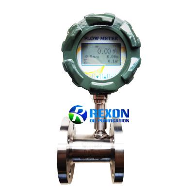 China Digital Intelligent Oil Flow Meter Turbine Oil Flow Meter for sale