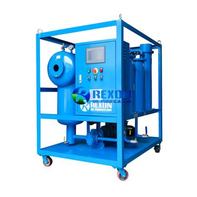 China PLC Automatic Turbine Oil Purification Machine and Oil Dehydrator TY-50(3000LPH) for sale