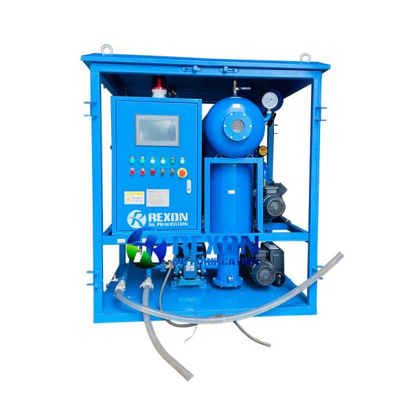 Quality 2000LPH Double Stage Vacuum Transformer Oil Filtration and Dehydration Plant for sale