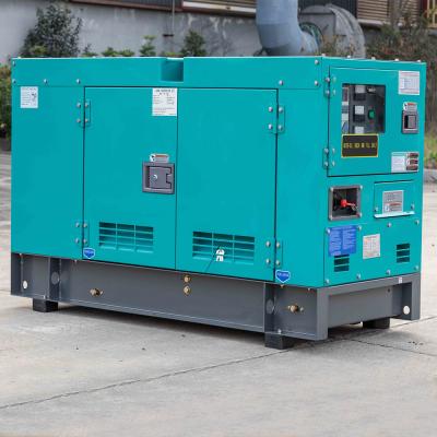 China 7kw 9kva Perkins Silent Generator 403A-11G1 Perkins 3 Phase Generator for sale