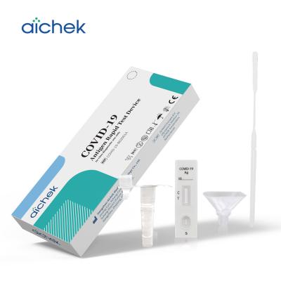 China 99.05% Rapid Lateral Flow Antigen Test Kit CE Rtk Antigen Saliva Test for sale