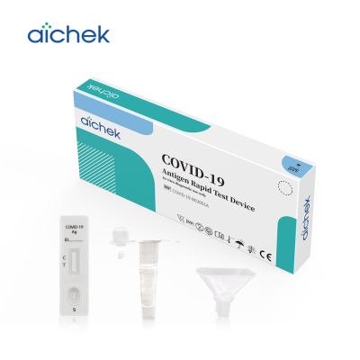 China OEM Saliva Lateral Flow Test Kit 1pc Ag Rapid Test Device for sale
