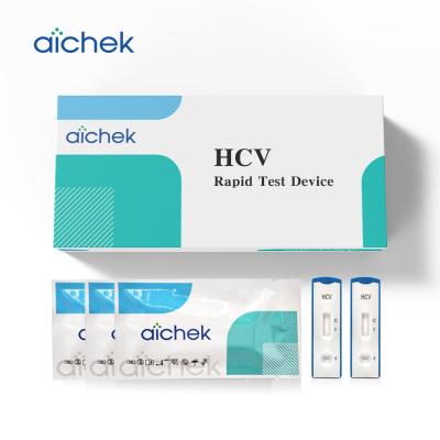 China 50Pcs Hepatitis C Home Test Kit HCV Rapid Test Device OEM for sale