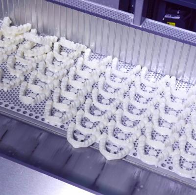 China Dental Orthodontics 3D Printer SMS Technology High Precision Printing 50 Microns Resolution en venta