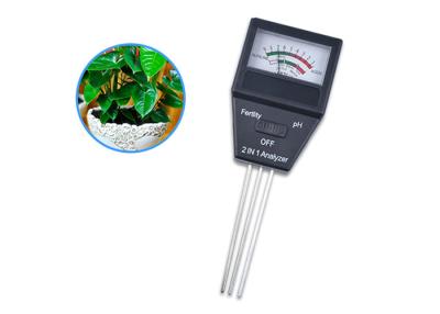 China Plastic Greenhouses Soil Fertility Meter With 8.5cm Length Probe for sale