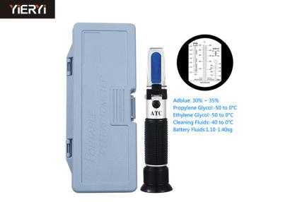 China Traditional Scale Digital Hand Refractometer Brix Reading 4 In 1 Engine Fluid Glycol for sale