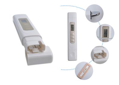 China Pen Water TDS Meter Filter Purity , White Dissolved Solids Meter 0 ~ 4999 Ppm for sale