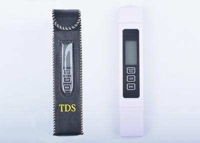 China High Accuracy Drinking Water TDS Meter White With Titanium Alloy Probe for sale