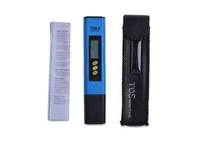 China Taschen-Wasser TDS-Meter-Stift-Art mit zwei Knopfzellen 1.5V 155*31*23mm zu verkaufen