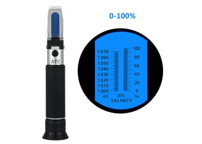 China CE Seawater 20°C ATC Digital Salinity Refractometer for sale