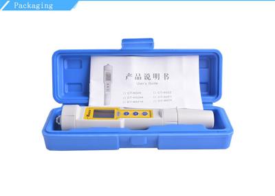 China Tipo medidor de pH de la pluma del PDA de Digitaces con la exhibición del LCD, 188 tamaño de X38 milímetros en venta