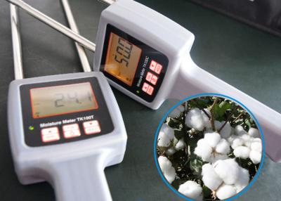 China 4 Digital Cotton Moisture Meter Light Weight With 4%-40% Measuring Range for sale