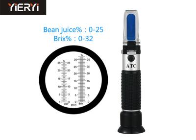 China Soya Bean Specific Gravity Refractometer With 170mm Length Aluminum Material for sale