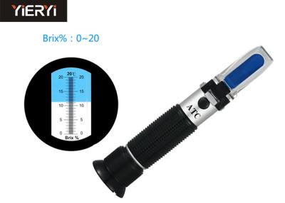 China Portable Specific Gravity Refractometer With ATC Tool , Aluminum Material for sale
