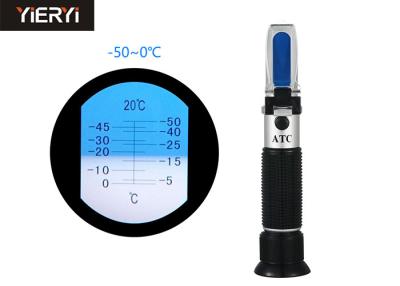 China Methanol Glass Antifreeze Refractometer , Final Gravity Calculator For Home / Medical for sale