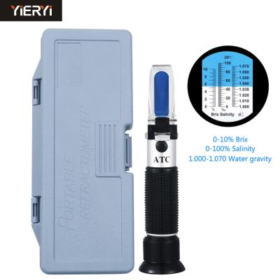 China Portable Digital Hand Held Refractometer Automatic Temperature Compensation for sale