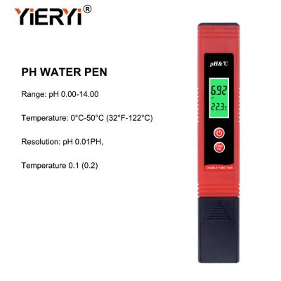 China Acidity Analysis Waterproof ABS ATC Pen Type Ph Meter for sale