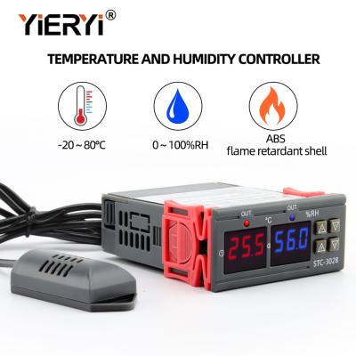 Cina CA 110V 220V dell'igrometro del termometro di Digital di controllo di umidità di temperatura in vendita