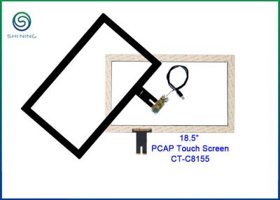 China Projected Capacitive 18.5 Inch Touch Screen Monitor Android Windows Linux for sale