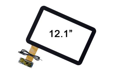 China 12,1 tela táctil da polegada PCAP com relação de USB para o equipamento industrial do tela panorâmico (16:10 do prolongamento) à venda