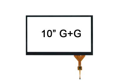 China Vidro na folha de prova do tela táctil do vidro (GG) com 16:9 do prolongamento para o painel de 1024x600 TFT LCD à venda