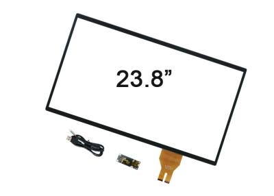 China Pantalla del panel táctil de 23,8 pulgadas con el regulador del tacto de ILITEK 2510 y el cable universal del USB en venta