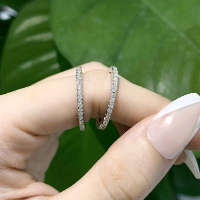 China Vintage Eternity Ring Wholesale Price 925 Sterling Silver Ring For Wedding Engagement Ring for sale