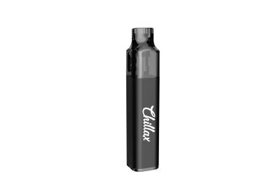 China Chillax Charcoal Black 3ml Open Pod System Refilling Up To 5 Times for sale
