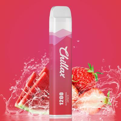 China Chillax 1200 puffs Flavored Disposable E Cigarettes Strawberry Watermelon for sale
