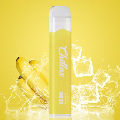 China Banana Ice Flavored Disposable E Cigarettes 2% Nicotine Salts for sale