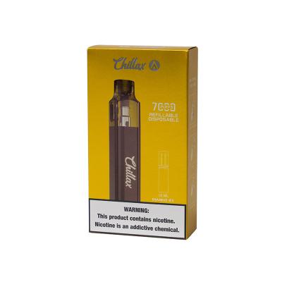 China Disposable 15ml Refillable E Cigar Mango Ice Flavored Open System for sale