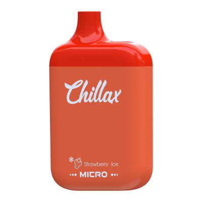 中国 Chilllaxのマイクロ700は液体の使い捨て可能なvapeのペンVapeのいちごの氷eの吹く 販売のため