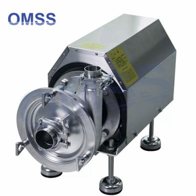 China Stainless Steel Sanitary Pump SS304 SS316L Self Priming Centrifugal Liquid Beverage Dairy Transfer for sale
