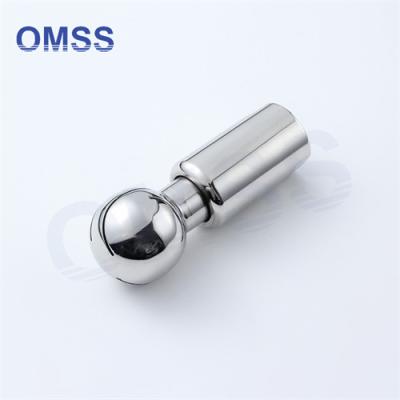 China Ss316l Rotary Spray Ball Male High Pressure Stainless Steel dn15 Sanitary Tank Cleaning Ball for sale