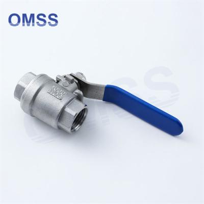 China 2PC válvula de bola 2 polegadas de aço inoxidável válvula sanitária aço inoxidável 316 à venda