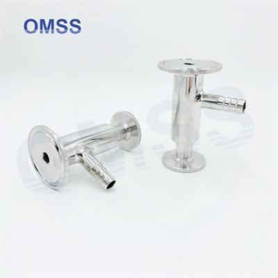 China 1 Inch Sanitary Sample Valve Stainless Steel Featuring PTFE Sealing For Water Treatment for sale