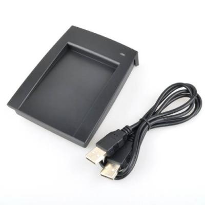 China USB Based RFID Card Reader / Writer 13.56 Mhz Lightweight For Office for sale