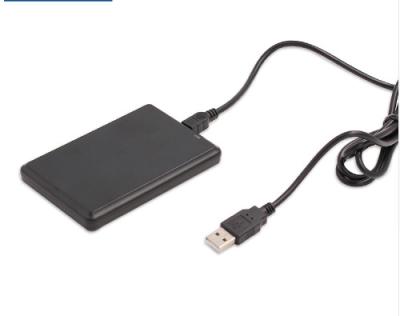 China 13.56 Mhz RFID Card Reader USB Plug And Play Interface For Smart IC Card for sale