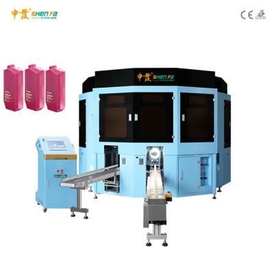 China 60KW Six Color Automatic Screen Printing Machine For Plastic Bottles for sale
