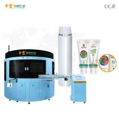 China Auto Hot Stamping Varnish Machine 1-5 Color Servo Screen Printing For Soft Tube à venda