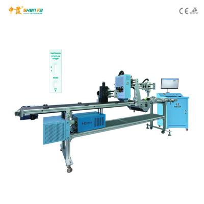 China 50m/min Flat Bed Digital Inkjet Printing Machine For Covid Test Card Te koop