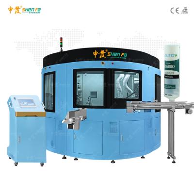 中国 380V 7 Color Automatic Screen Printing Machine Hot Foil Stamping Varnish Machine 販売のため