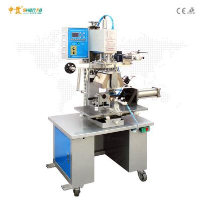 China Semi Automatic Hot Foil Stamping Machine For Polygonal Oval for sale