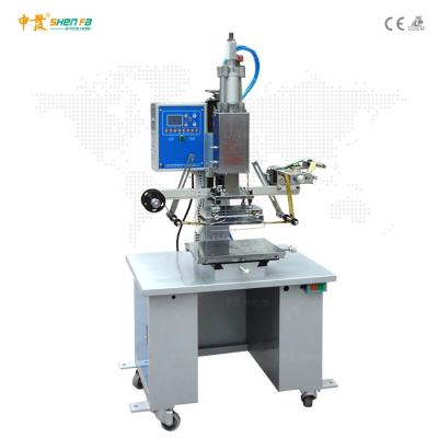 China 2.5KW Bottle Plane Surface Semi Auto Hot Foil Stamping Machine for sale