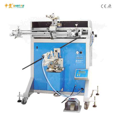 China 60W 5 Bars Semi Auto Screen Printer With D180x350mm Printing Area for sale